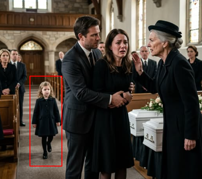 Everyone Thought It Was a Funeral… Until the 4-Year-Old Pointed at Grandma